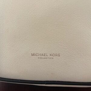 Michael Kors white crossbody.